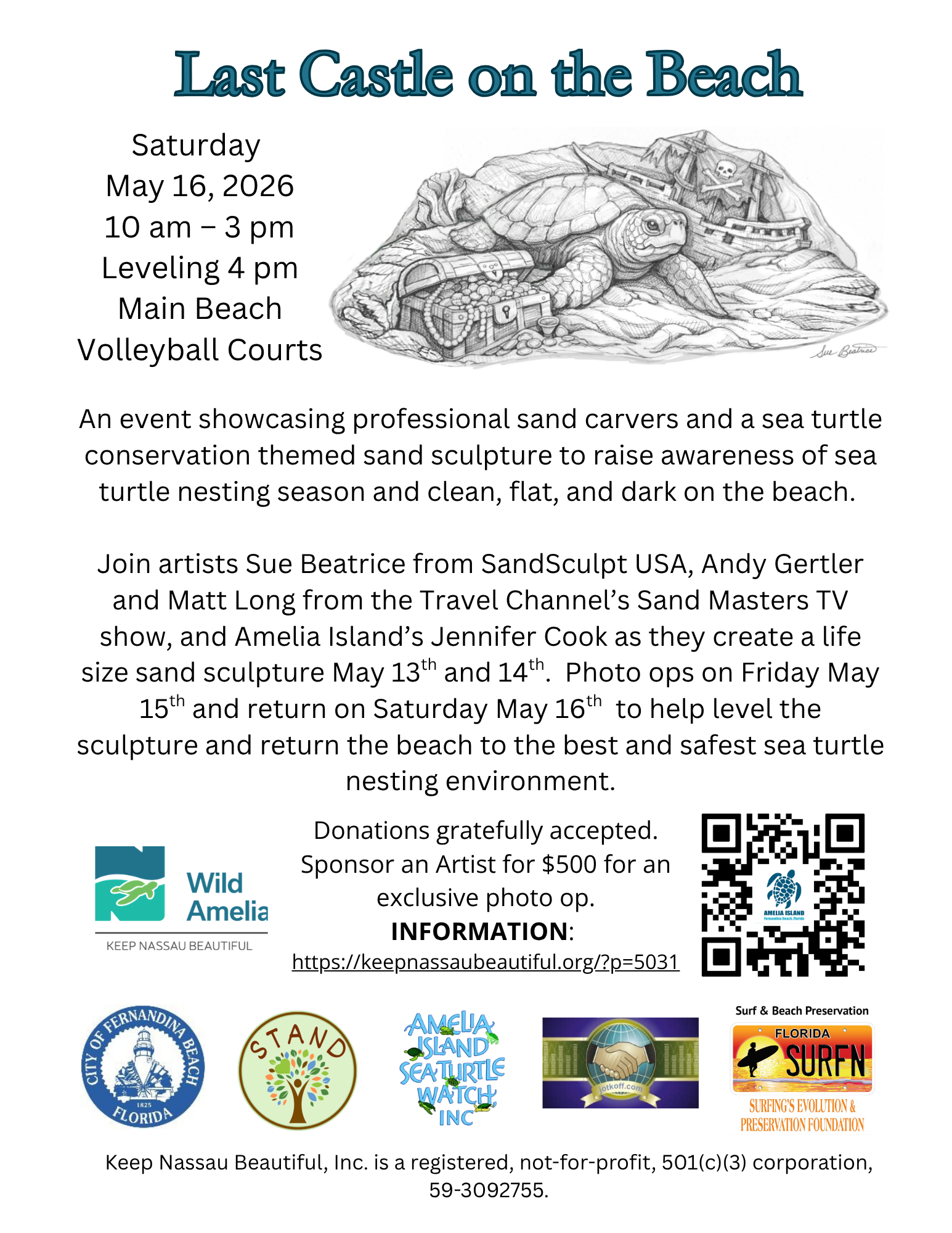 Last Castle on the Beach flyer 2026 05